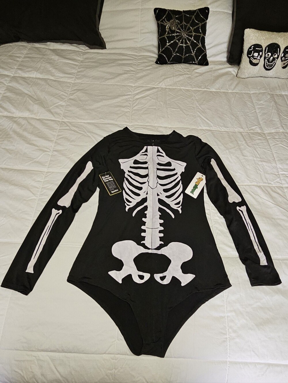 NWT Tipsy Elves' Women's Sexy Skeleton Leotard